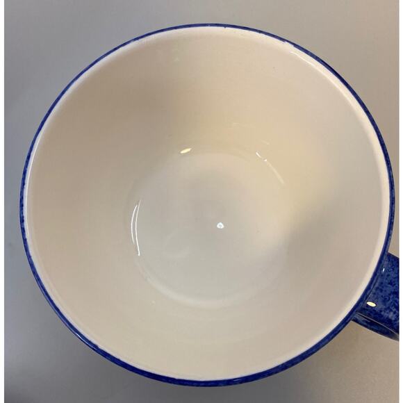 World Market Tea For One Blue Floral Ceramic Teapot/Cup Combo Stackable - Picture 11 of 14